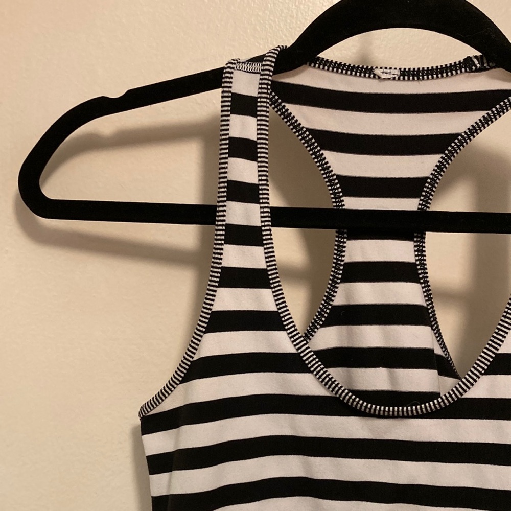 Lululemon Striped Racerback Tank